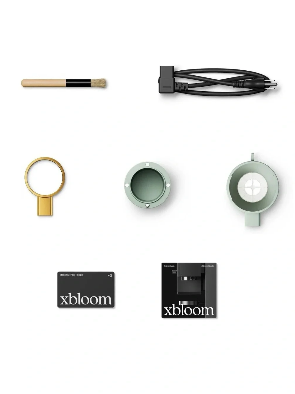 Xbloom Studio Automatic Smart Coffee Maker Machine Limited Sage Green - Gold NWT